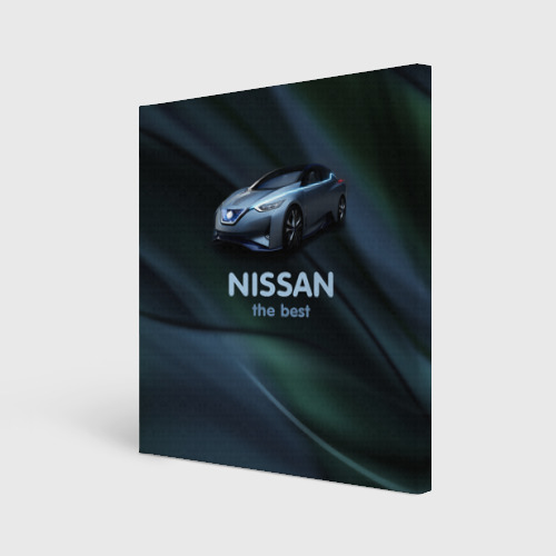 Холст квадратный Nissan the best, цвет 3D печать