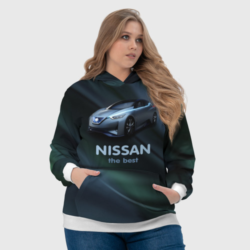 Женская толстовка 3D Nissan the best - фото 6