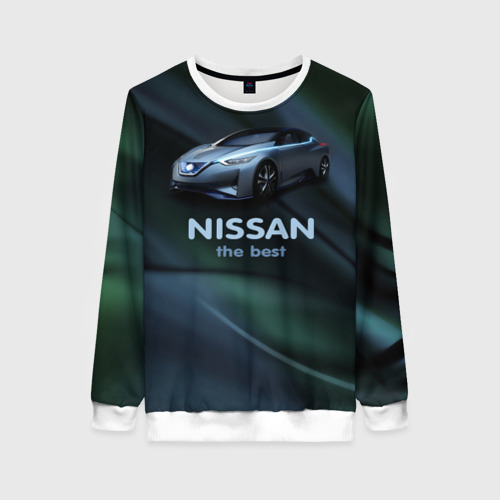 Женский свитшот 3D Nissan the best