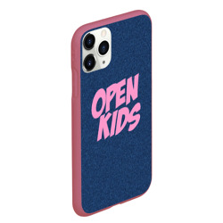 Чехол для iPhone 11 Pro Max матовый Open kids - фото 2