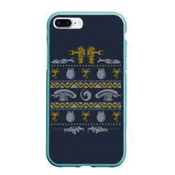 Чехол для iPhone 7Plus/8 Plus матовый Новогодний свитер Чужой