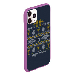 Чехол для iPhone 11 Pro Max матовый Новогодний свитер Чужой - фото 2