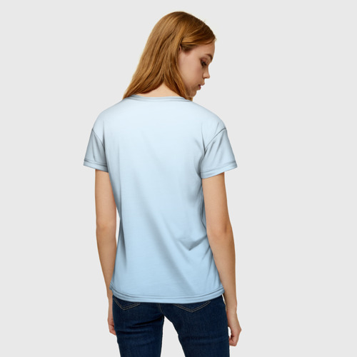 Женская футболка 3D Строитель 6, цвет 3D печать - фото 4