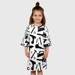 Детское платье 3D Строитель 7 - фото 2