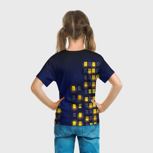 Детская футболка 3D Строитель 8, цвет 3D печать - фото 6