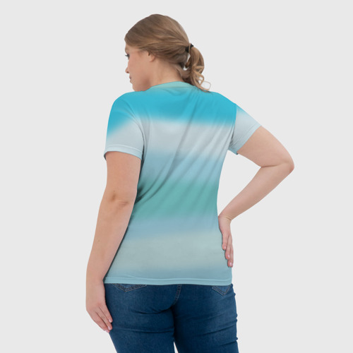 Женская футболка 3D Строитель 10, цвет 3D печать - фото 7