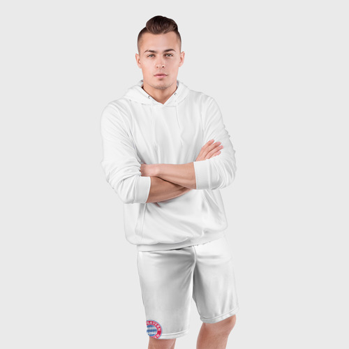 Мужские шорты спортивные Бавария, цвет 3D печать - фото 5