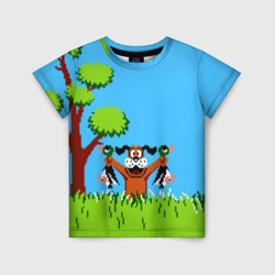 Детская футболка 3D Утиная охота