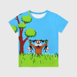 Детская футболка 3D Утиная охота