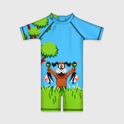 Детский купальный костюм 3D Утиная охота