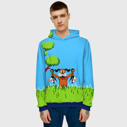 Мужская толстовка 3D Утиная охота - фото 2