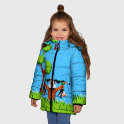 Зимняя куртка для девочек 3D Утиная охота - фото 2