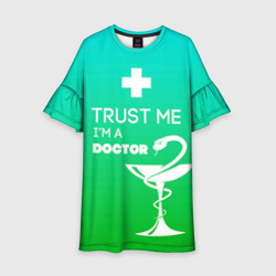 Детское платье 3D Trust me, i'm a doctor