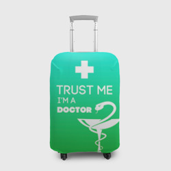 Чехол для чемодана 3D Trust me, i'm a Doctor