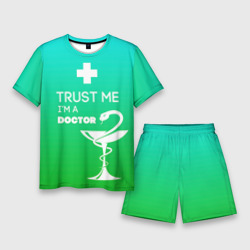 Мужской костюм с шортами 3D Trust me, i'm a Doctor