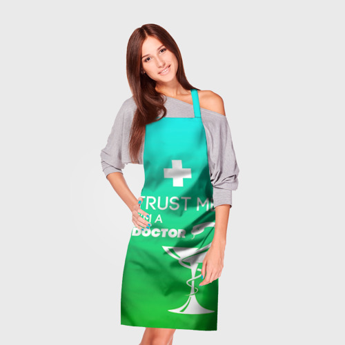 Фартук 3D Trust me, i'm a Doctor - фото 3