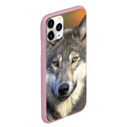 Чехол для iPhone 11 Pro Max матовый Волк - фото 2