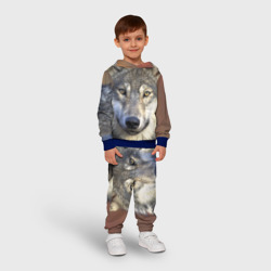 Детский костюм с толстовкой 3D Волк - фото 2