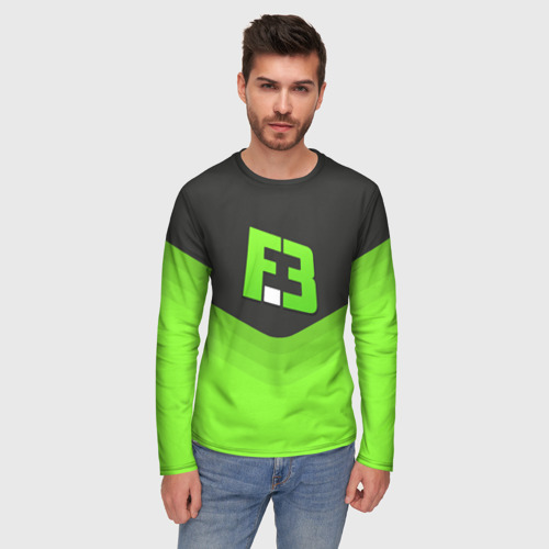 Мужской лонгслив 3D FlipSid3 Uniform, цвет 3D печать - фото 3