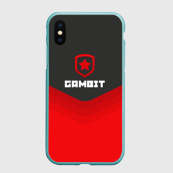 Чехол для iPhone XS Max матовый Gambit Gaming Uniform