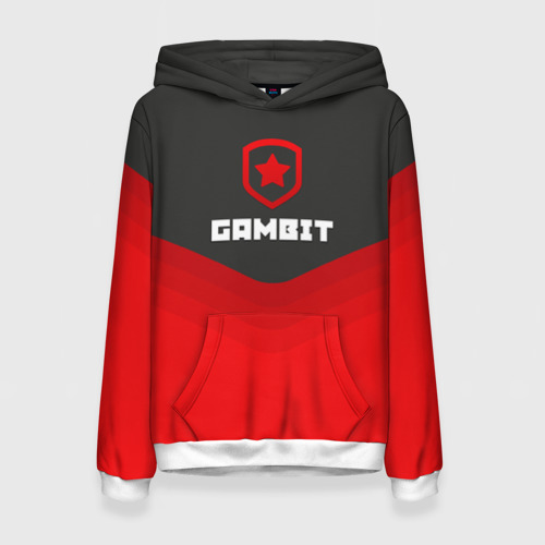 Женская толстовка 3D Gambit Gaming Uniform, цвет 3D печать