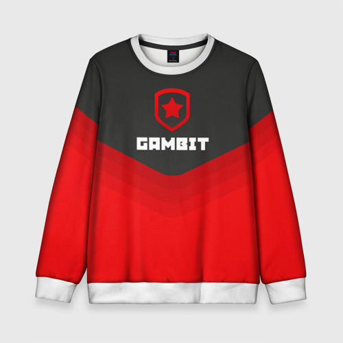 Детский свитшот 3D Gambit Gaming Uniform, цвет 3D печать