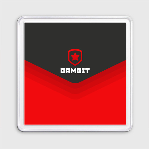 Магнит 55*55 Gambit Gaming Uniform