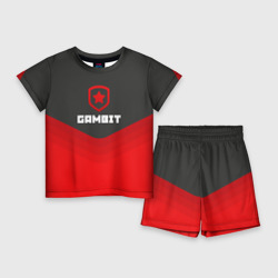 Детский костюм с шортами 3D Gambit Gaming Uniform