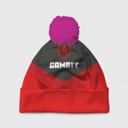 Шапка 3D c помпоном Gambit Gaming Uniform