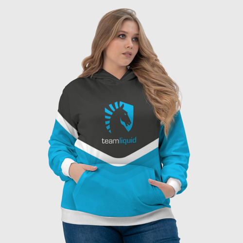 Женская толстовка 3D Team Liquid Uniform, цвет 3D печать - фото 6