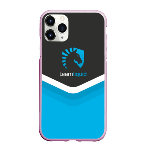 Чехол для iPhone 11 Pro Max матовый Team Liquid Uniform, цвет розовый