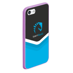 Чехол для iPhone 5/5S матовый Team Liquid Uniform - фото 2