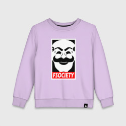 Детский свитшот хлопок Fsociety