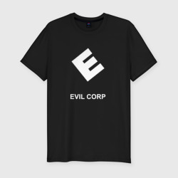 Мужская футболка хлопок Slim Evil corporation