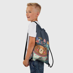 Рюкзак-мешок 3D Медведь - фото 2
