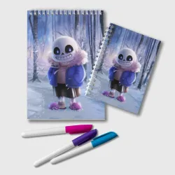 Блокнот Winter forest & Sans