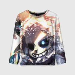 Детский лонгслив 3D Sans and snow