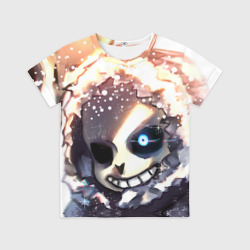 Детская футболка 3D Sans and snow