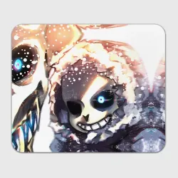 Прямоугольный коврик для мышки Sans and snow