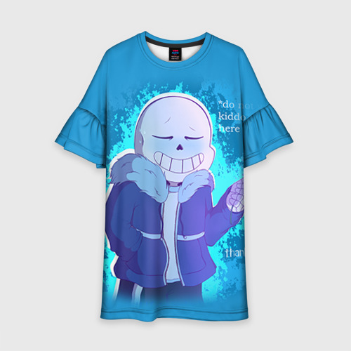 Детское платье 3D winter Sans