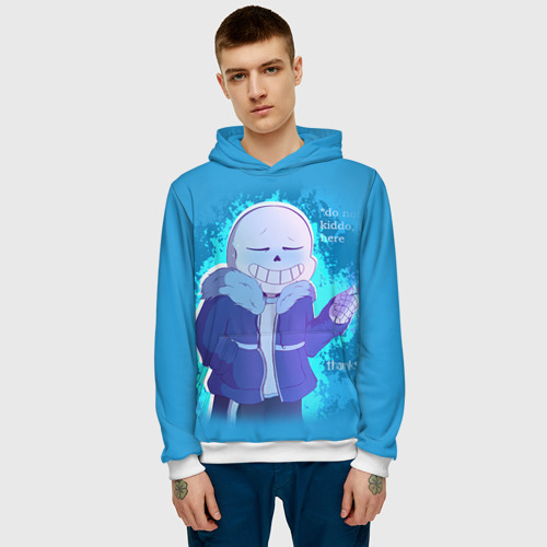 Мужская толстовка 3D winter Sans - фото 3