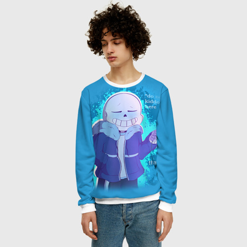 Мужской свитшот 3D winter Sans - фото 3