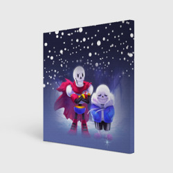 Холст квадратный Sans & Papyrus