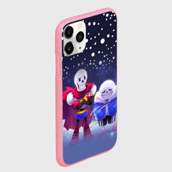 Чехол для iPhone 11 Pro Max матовый Sans & Papyrus - фото 2