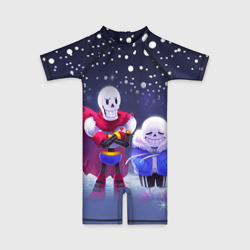 Детский купальный костюм 3D Sans & Papyrus