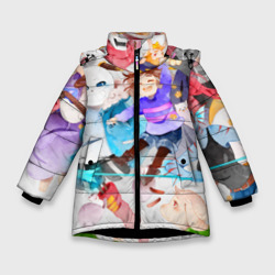 Зимняя куртка для девочек 3D Герои подземелья
