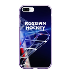 Чехол для iPhone 7Plus/8 Plus матовый Русский хоккей