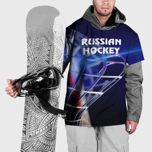 Накидка на куртку 3D Русский хоккей, цвет 3D печать