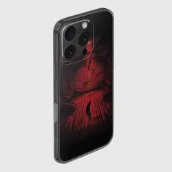 Чехол для iPhone 16 Pro силиконовый с защитой камеры Alien - фото 2