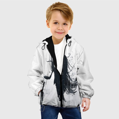Детская куртка 3D Graphic, цвет черный - фото 3